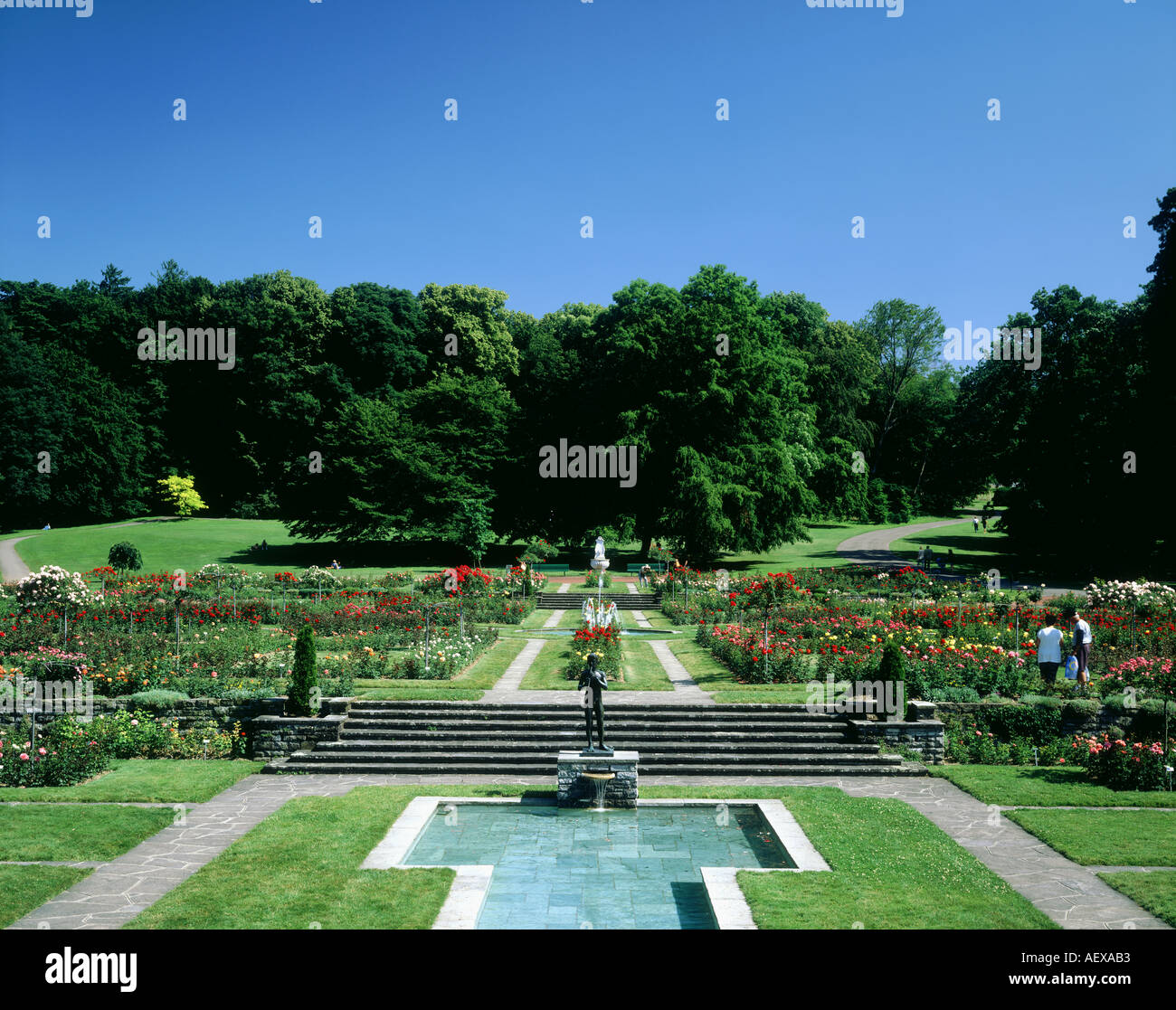 Parc la Grange GENEVE SWITZERLAND Stock Photo
