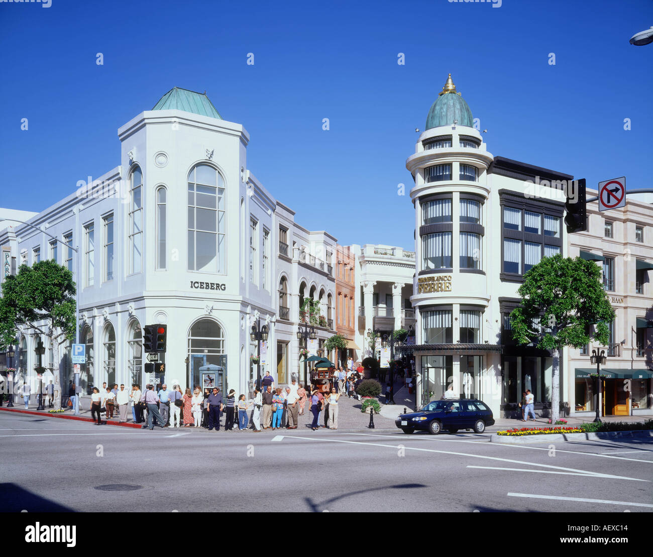 Rodeo Drive LOS ANGELES USA Stock Photo - Alamy