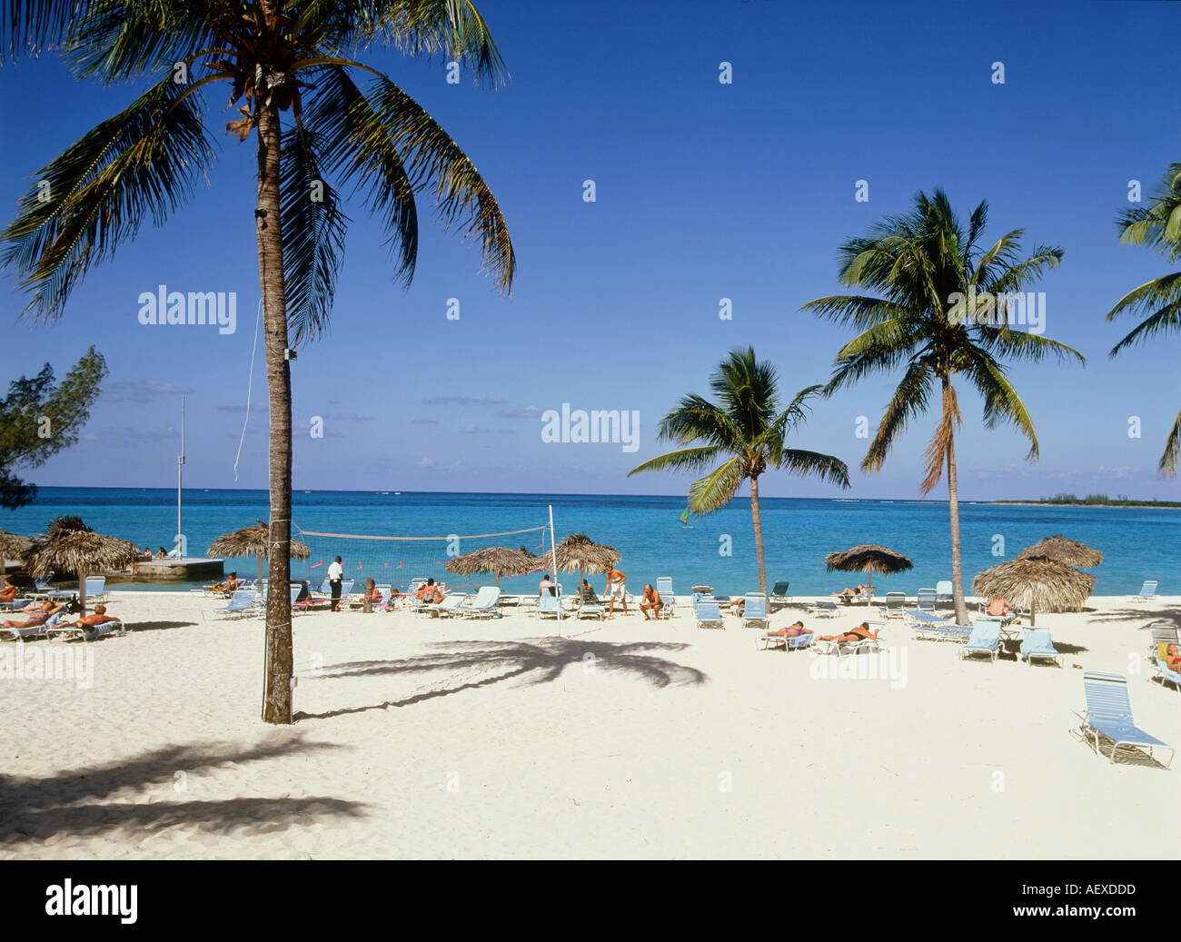 Cable Beach NASSAU BAHAMA Stock Photo - Alamy