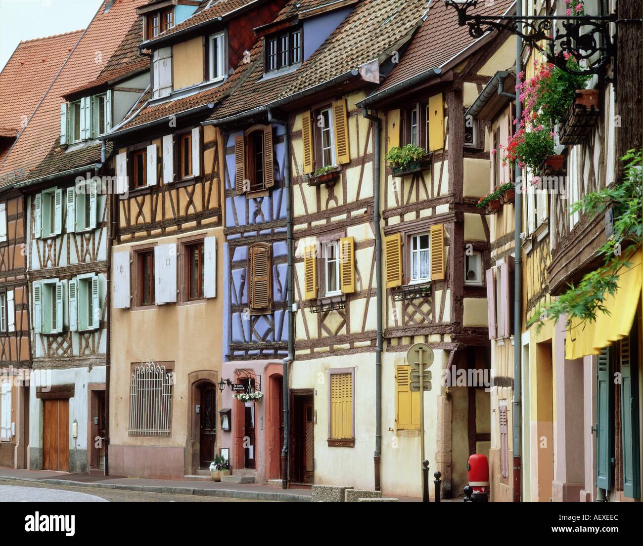 Colmar Rance Colmar ALSACE FRANCE Stock Photo - Alamy