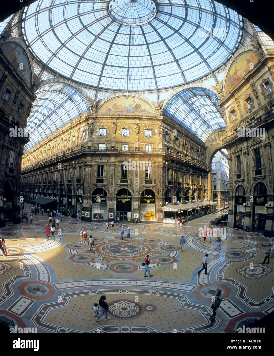 Galleria vittorio emanuele ll hi-res stock photography and images - Alamy