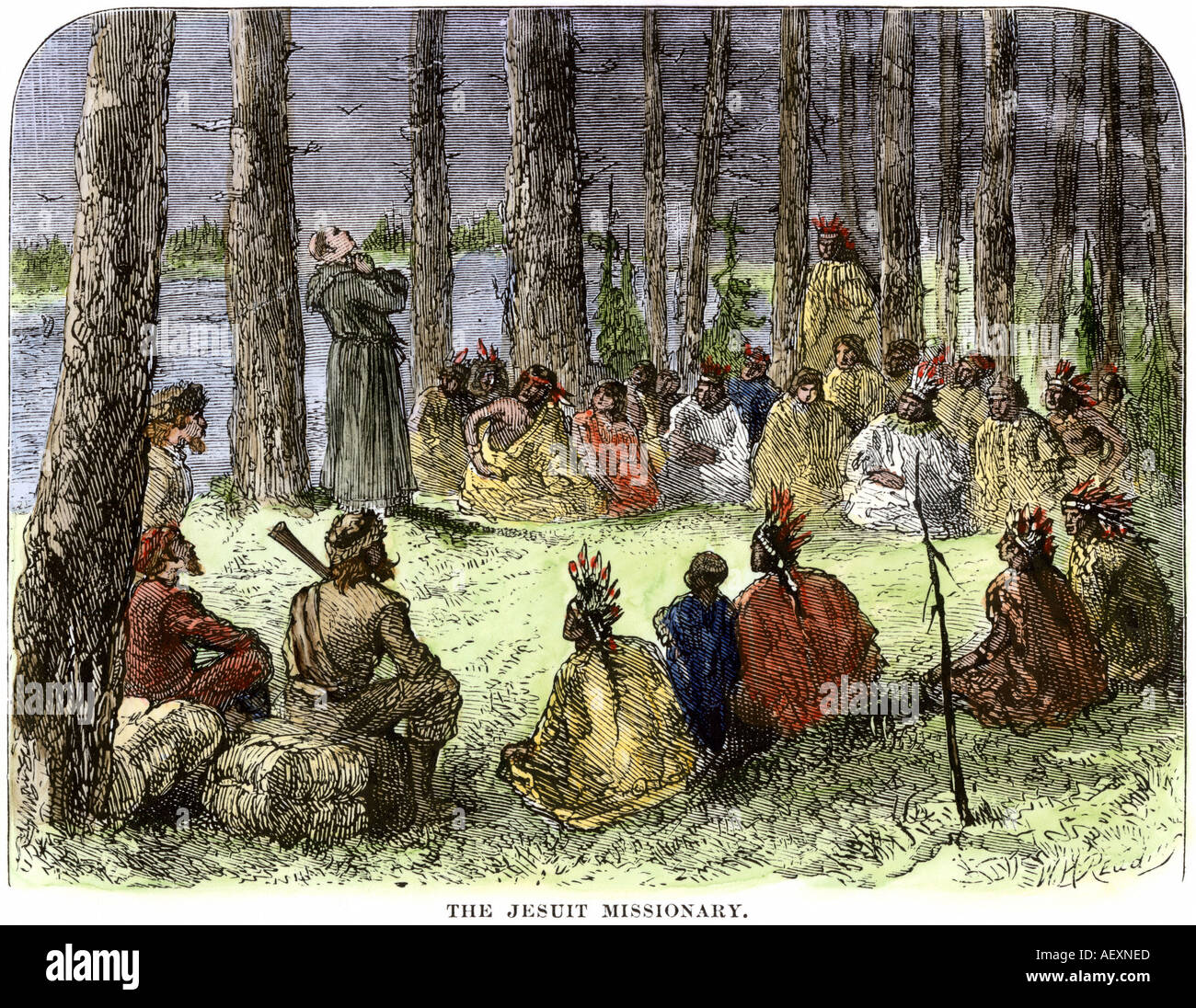 Early missionary efforts among Native Americans