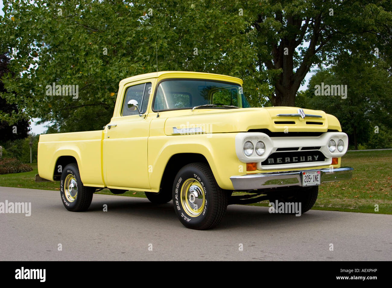 1960 Ford Mercury M 100 Pickup Truck Stock Photo
