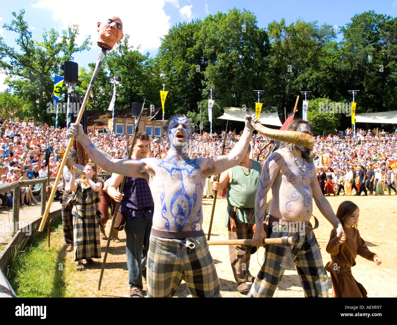 Germany Bavaria Kaltenberg Ritterturnier Knight medieval festival Stock  Photo - Alamy