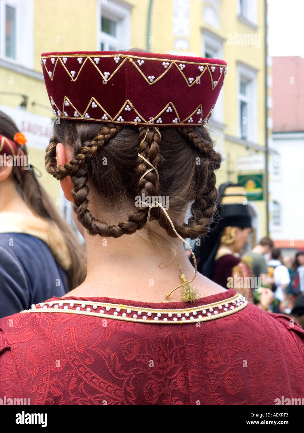 Parade Landshut medieval festival Germany Hochzeit Stock Photo Alamy