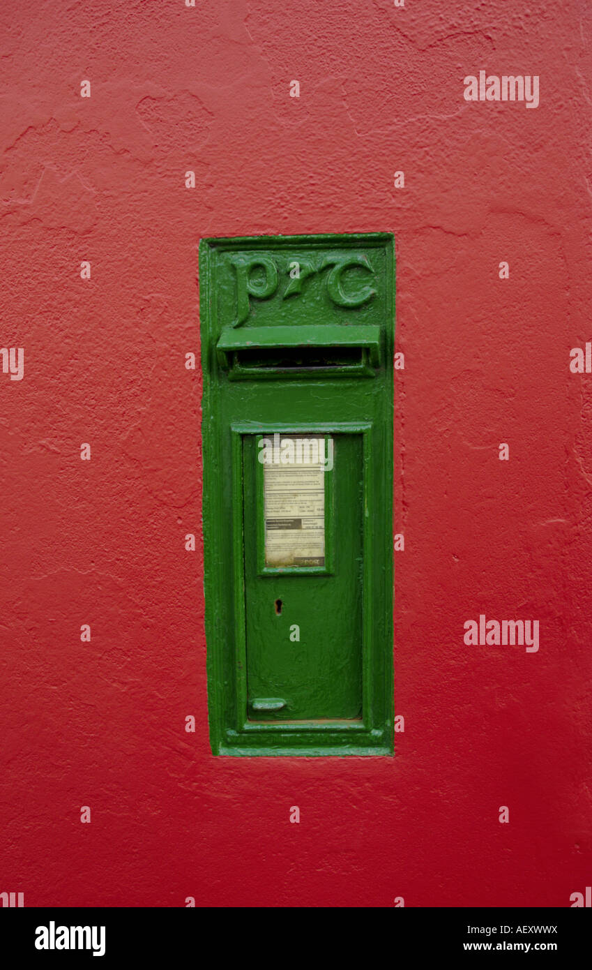 Old Post Box in Wall, County Kerry, Ireland Stock Photo Alamy