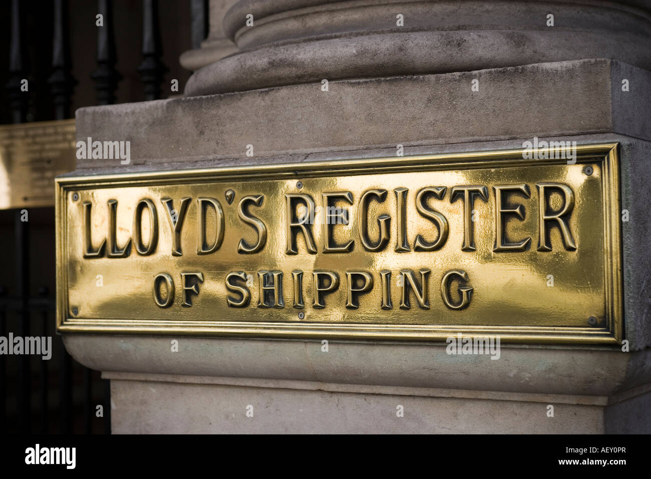 Lloyds Register of Shipping  London England Stock Photo