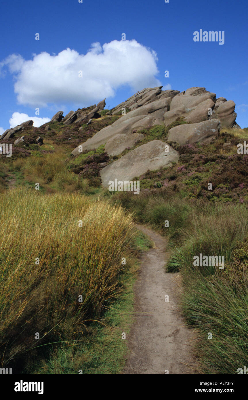 Ramshaw Rocks Near Leek Stock Photo Alamy