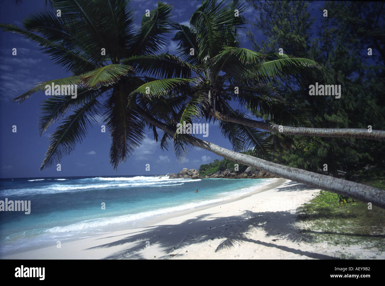 Anse Coco Beach La Digue Seychelles Stock Photo - Alamy