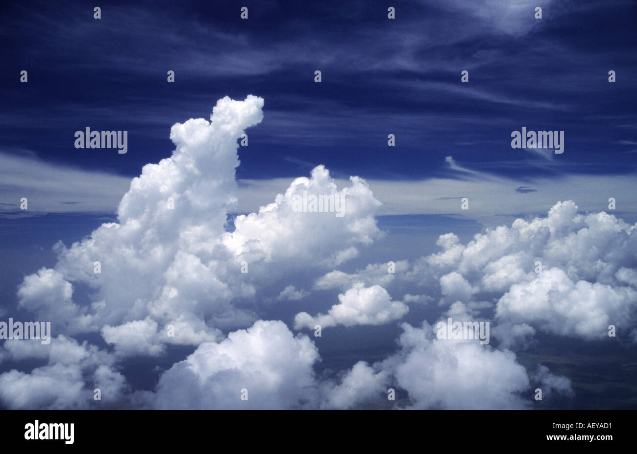 White cumulus cloud clouds hi-res stock photography and images - Alamy