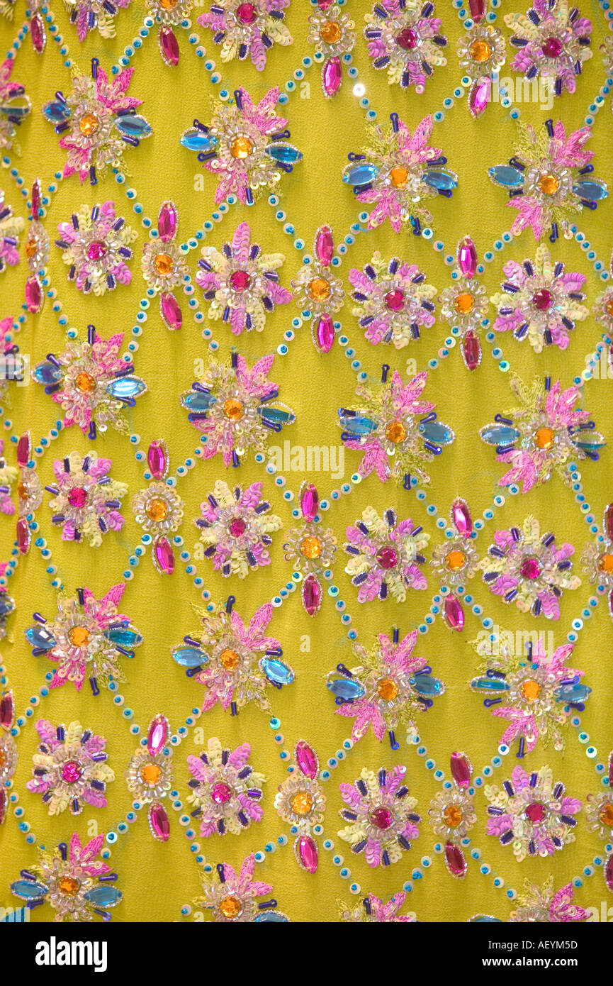 Indian fabrics for sale in the Bollywood store in Bradford yorkshire