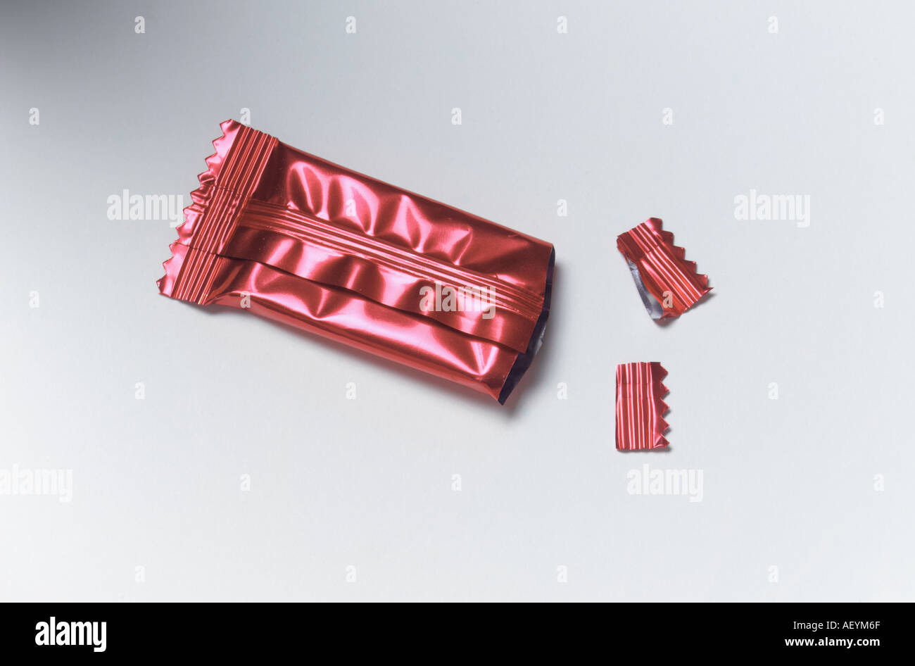 Foil wrapper hi-res stock photography and images - Alamy