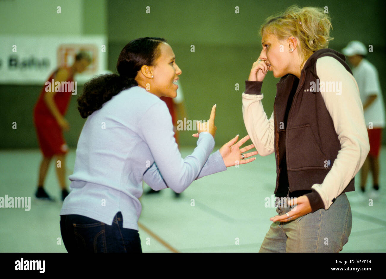 Europe Germany portraits of young people Stock Photo