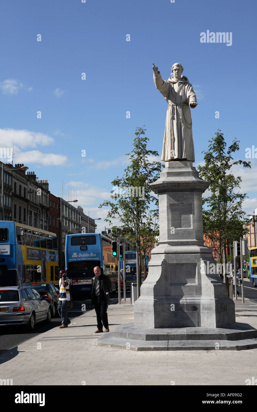 Father Matthew Statue O'Connell Street Dublin Stock Photo Alamy