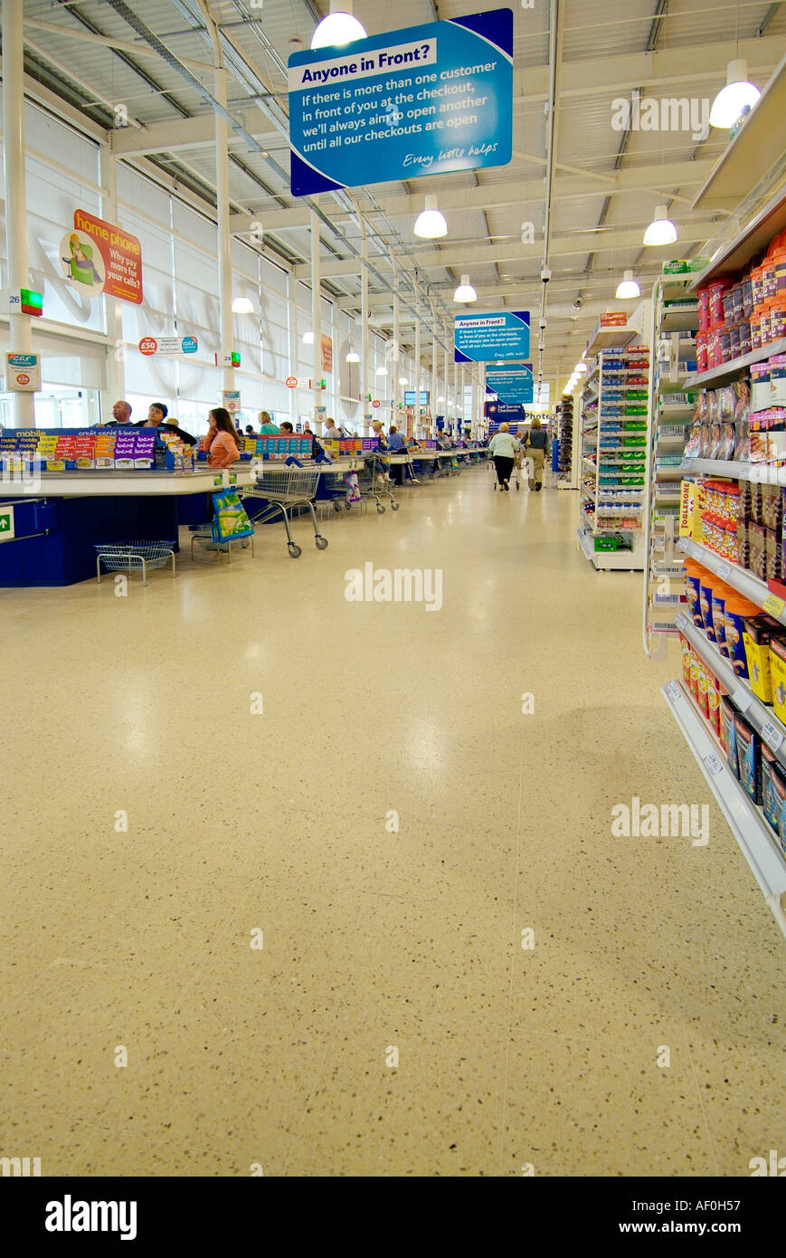 Tesco till free hires stock photography and images Alamy