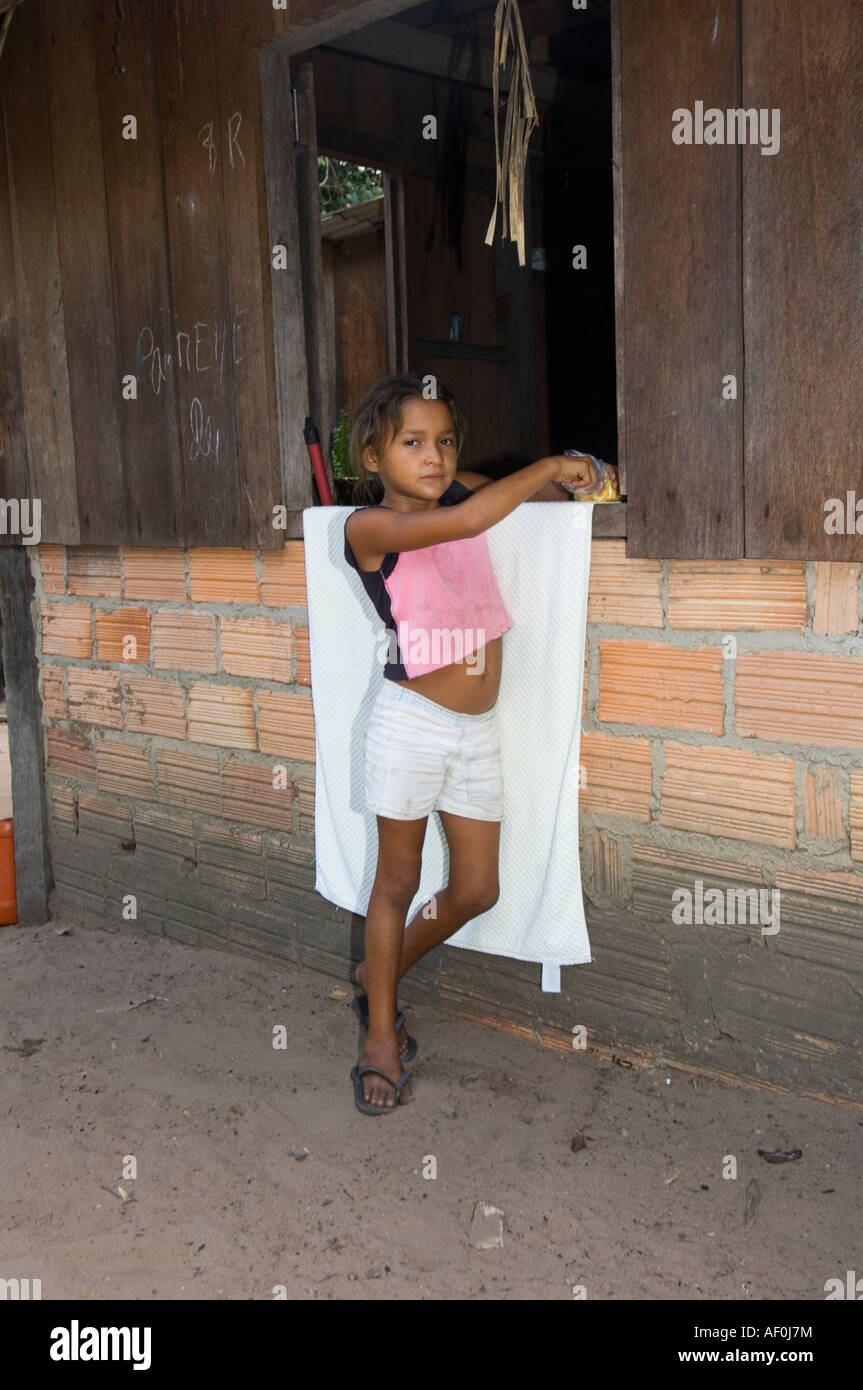 Young Girl Par Brazil Stock Photo Alamy   Young Girl Par Brazil AF0J7M 