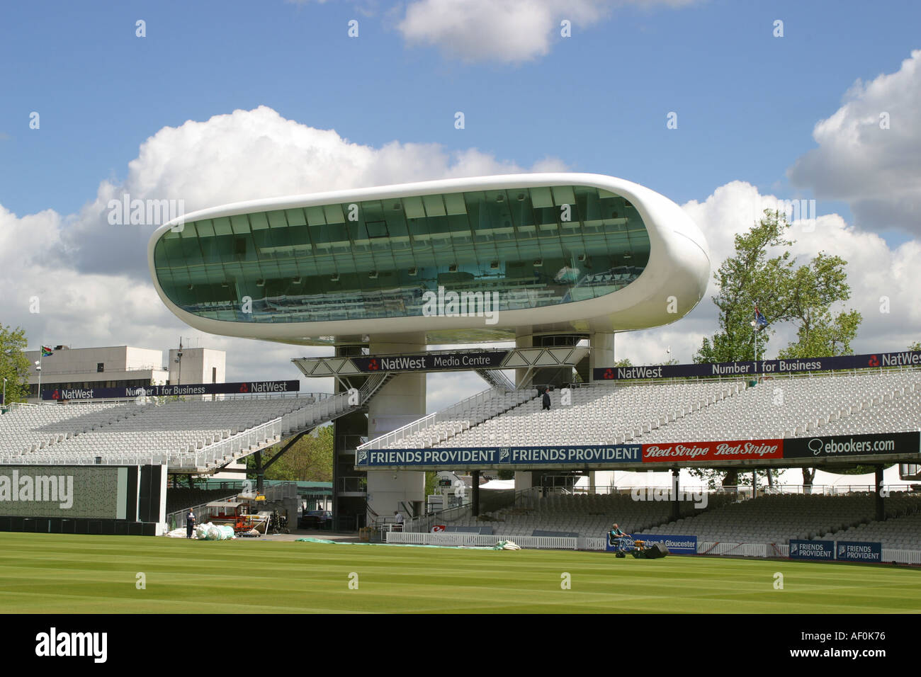 Lords Media Centre Stock Photo