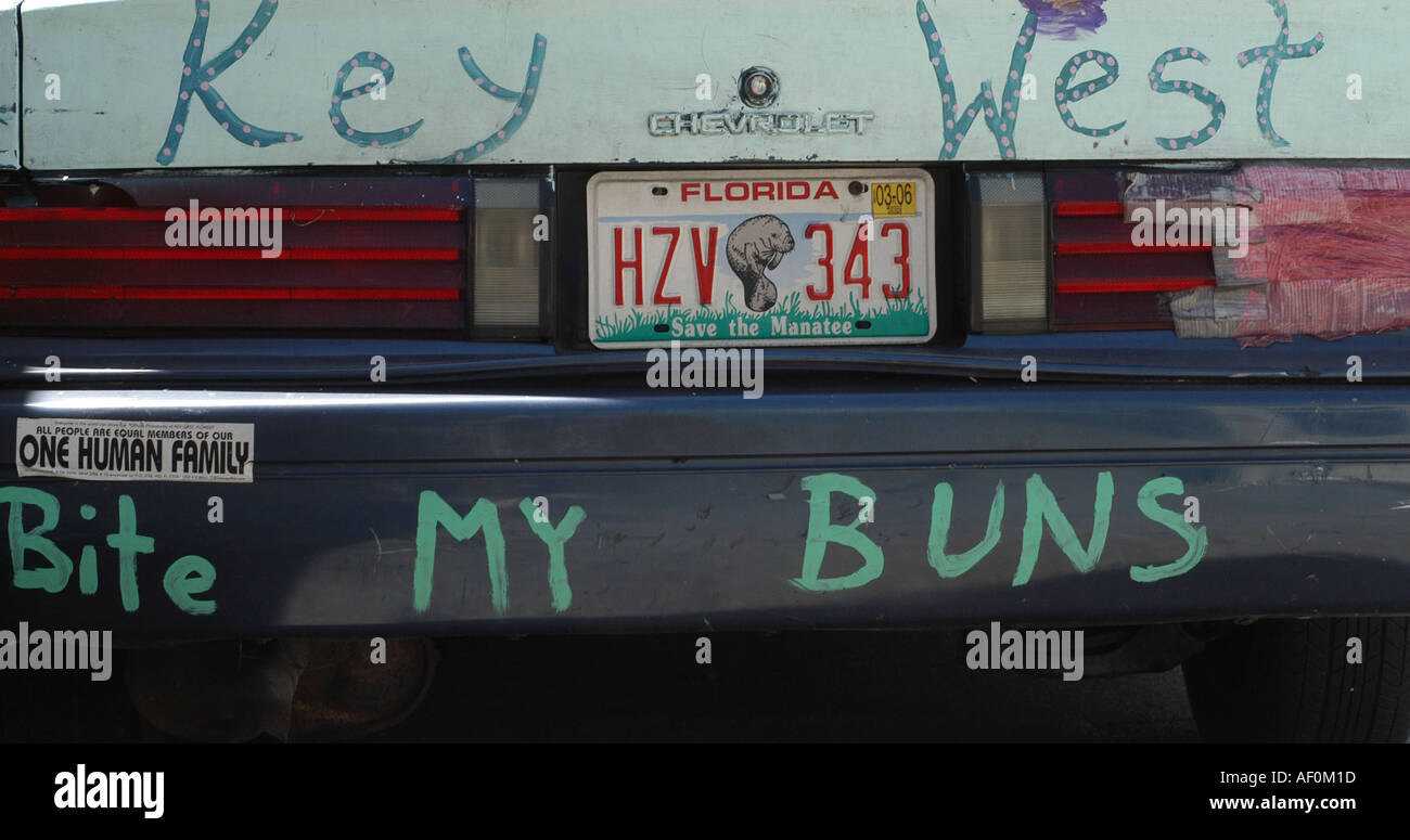 Florida License Plate Stock Photos & Florida License Plate Stock Images