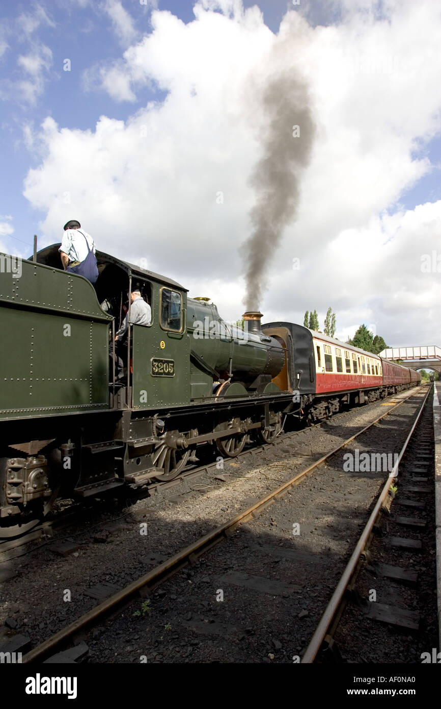 GWR steam train Toddington Engllish Cotswolds Stock Photo Alamy