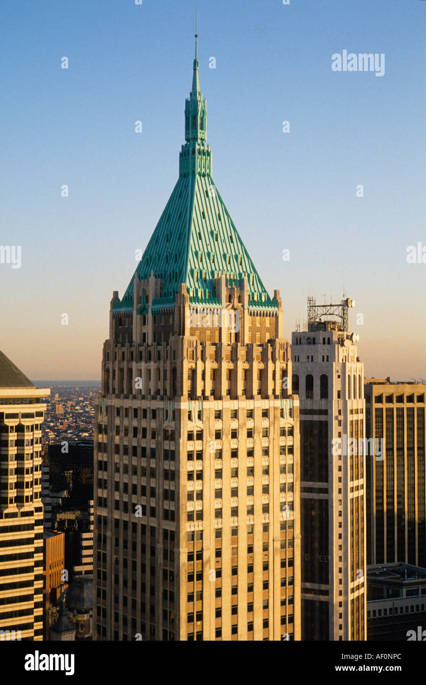 40 Wall Street, New York. Bank of Manhattan Trust Building. Art Deco
