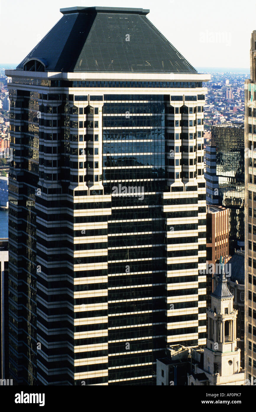 New York City Wall Street Lower Manhattan Financial District Deutsche Stock Photo Alamy