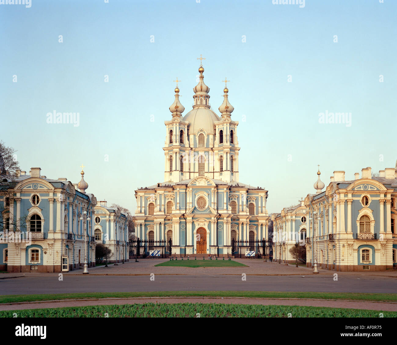 Sankt Petersburg, Auferstehungskathedrale des Smolnyj Kloster, ��ä��������ܲԲ� Stock Photo