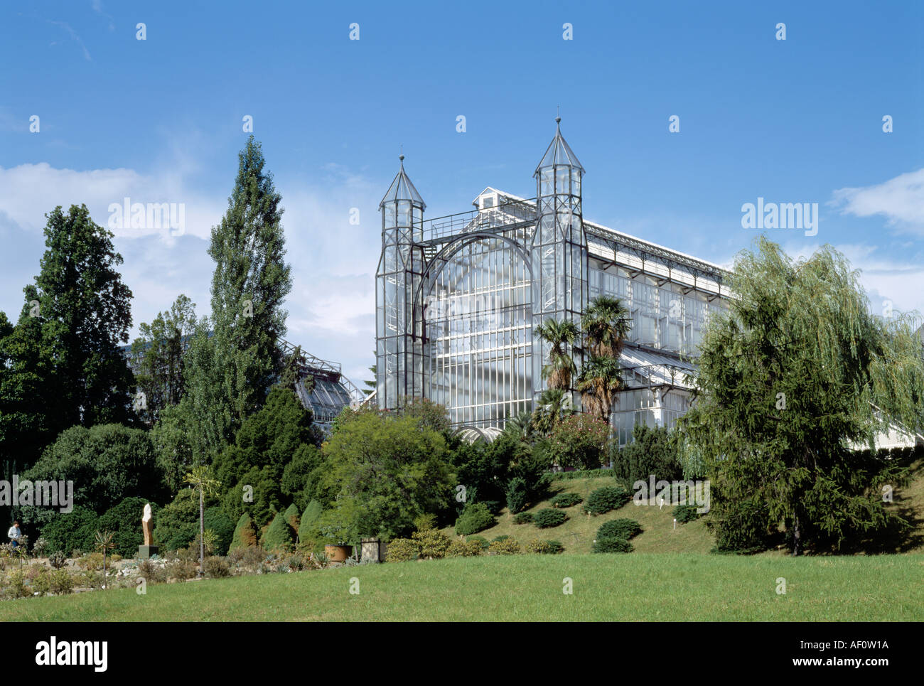 Berlin, Steglitz, Botanischer Garten, Gewächshaus Stock Photo Alamy