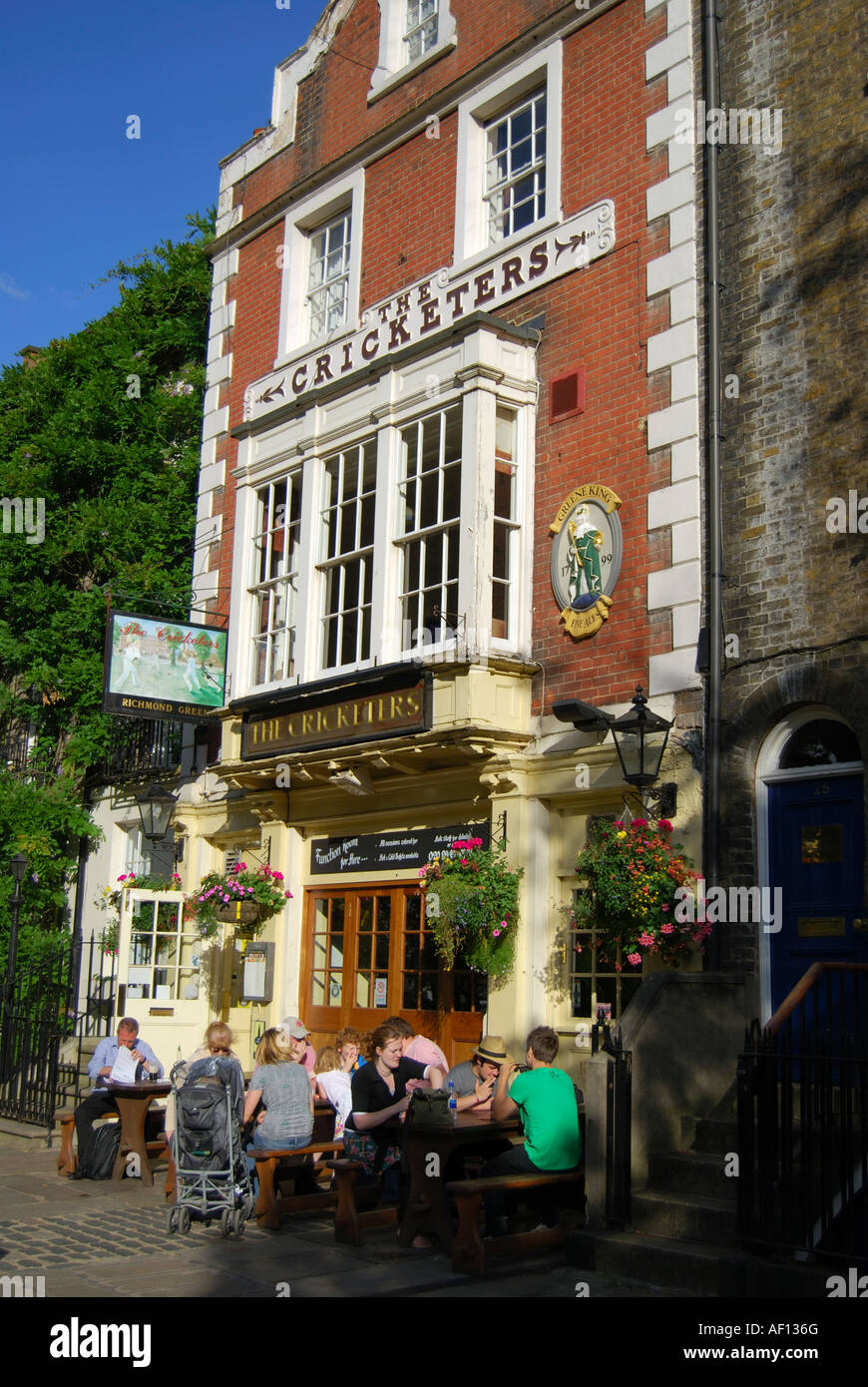 The Cricketers Pub, The Green, Richmond, Richmond Upon Thames, Greater