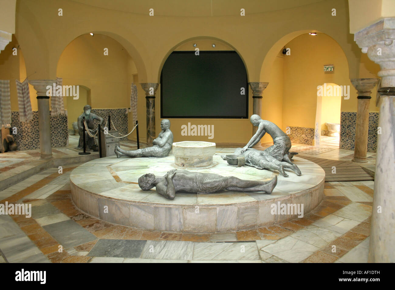 turkish bath in acre israel Stock Photo