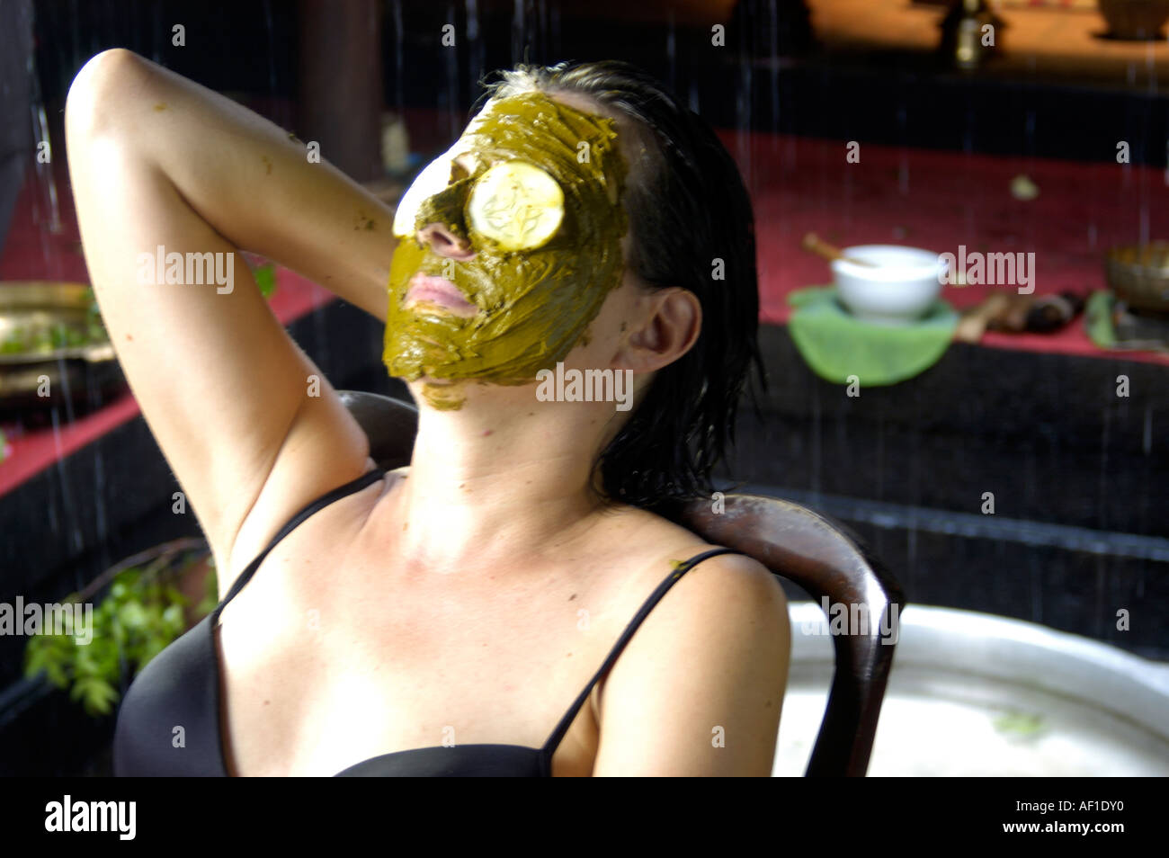 AYURVEDA TREATMENT FOR TOURIST IN KERALA Stock Photo Alamy