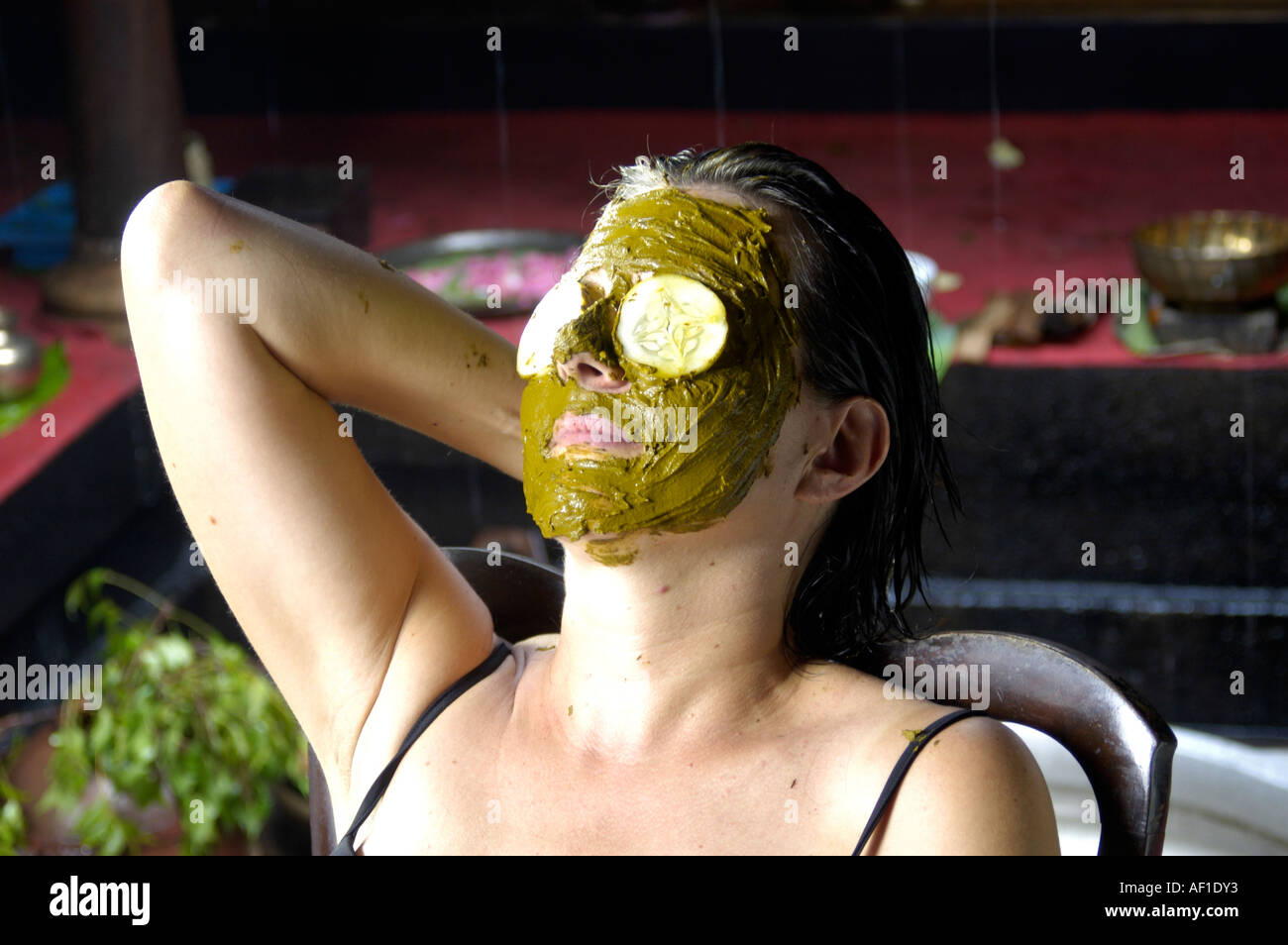 AYURVEDA TREATMENT FOR TOURIST IN KERALA Stock Photo Alamy