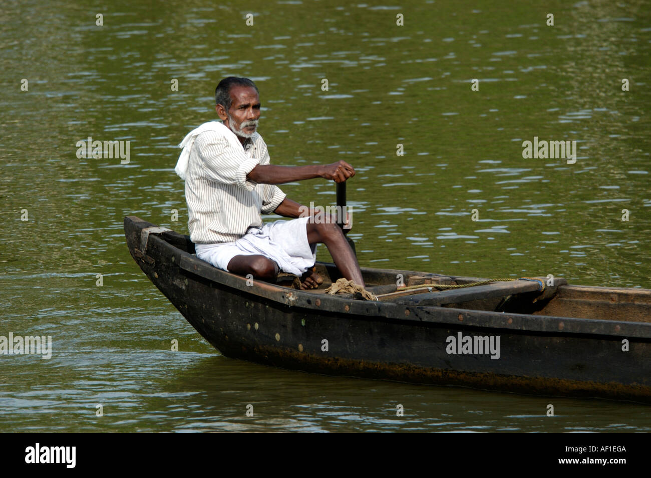 Single Man Boating Single man sailing boat hi-res stock photography and images - Alamy