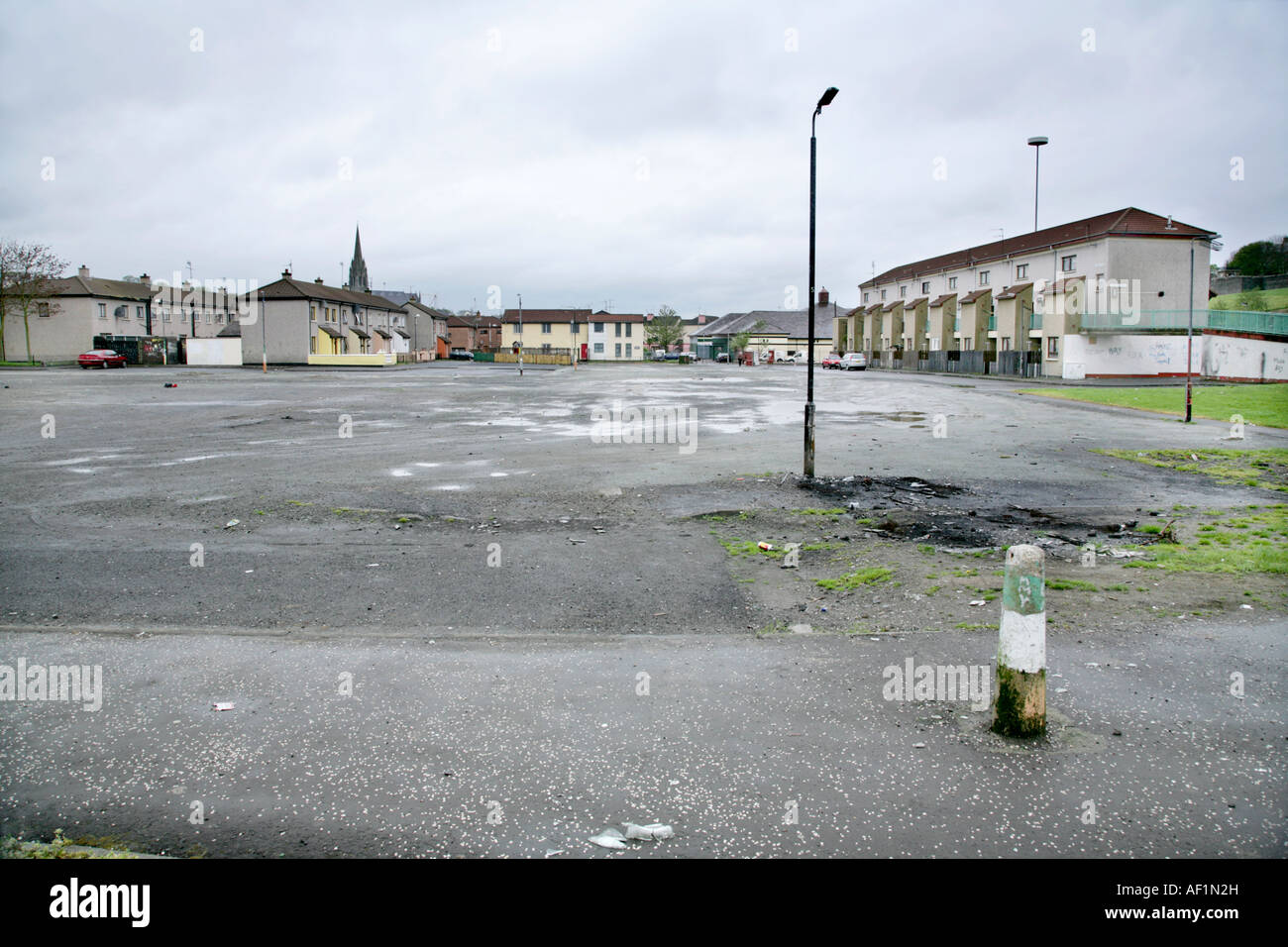 Bogside housing estate, Londonderry, County Derry, Northern Ireland. Stock Photo