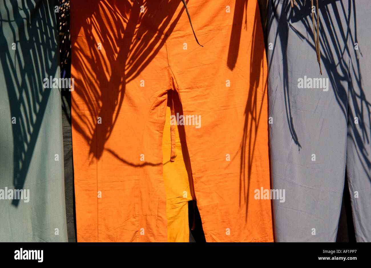 ANJUNA BEACH GOA Stock Photo