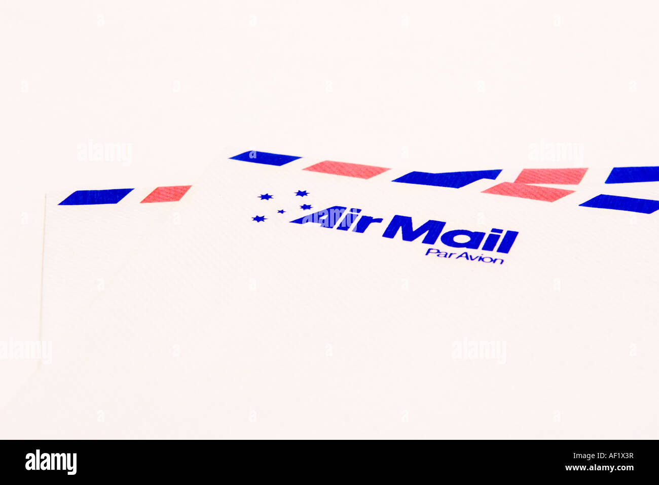 "By Air" Envelope Stock Photo