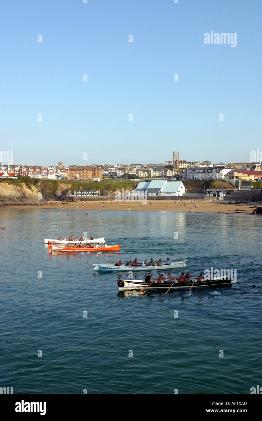Pilot gig racing boats hi-res stock photography and images - Alamy