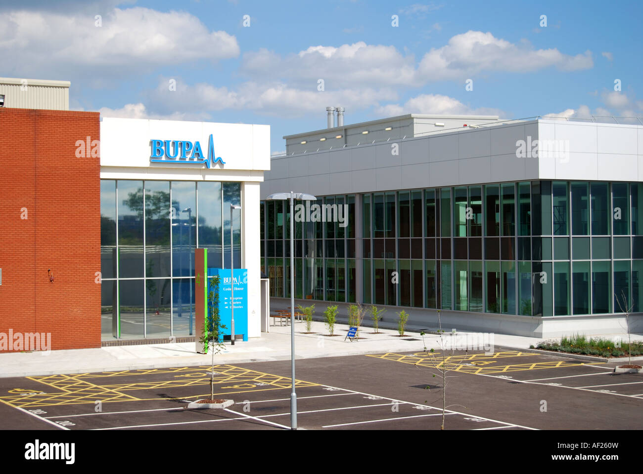 BUPA Offices, Staines-upon-Thames, Surrey, England, United Kingdom Stock Photo