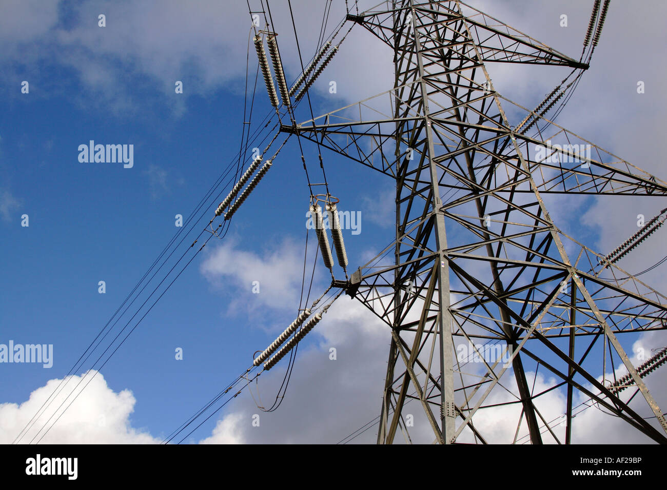 Telegraph pylon, England, UK Stock Photo Alamy