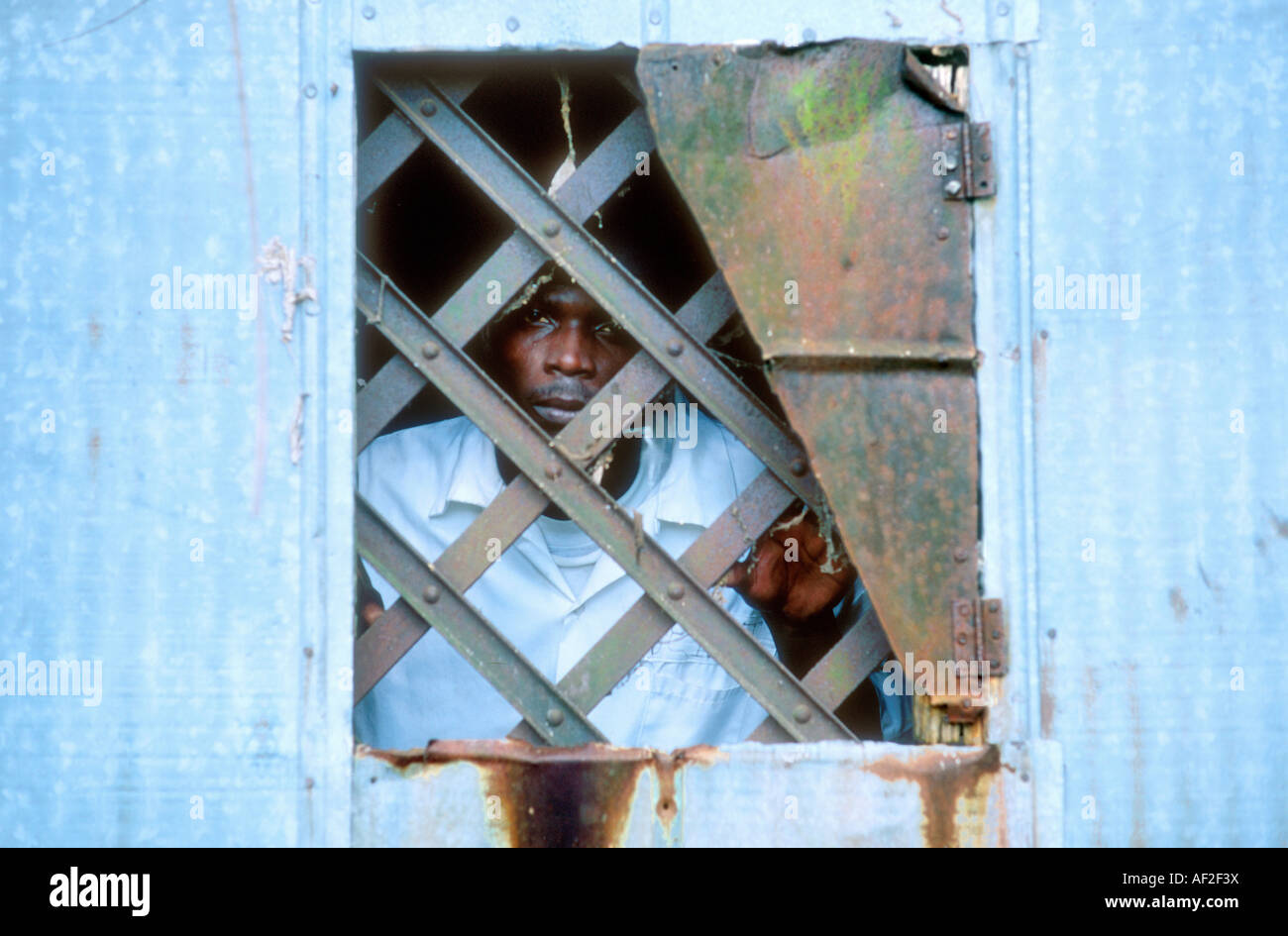 400 Years. An inmate from Parchman Farm Prison in Mississippi stares