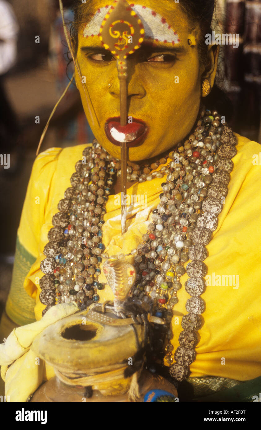 Woman as Kanya Devi, an avatar of Goddess Parvati at Shiva temple ...