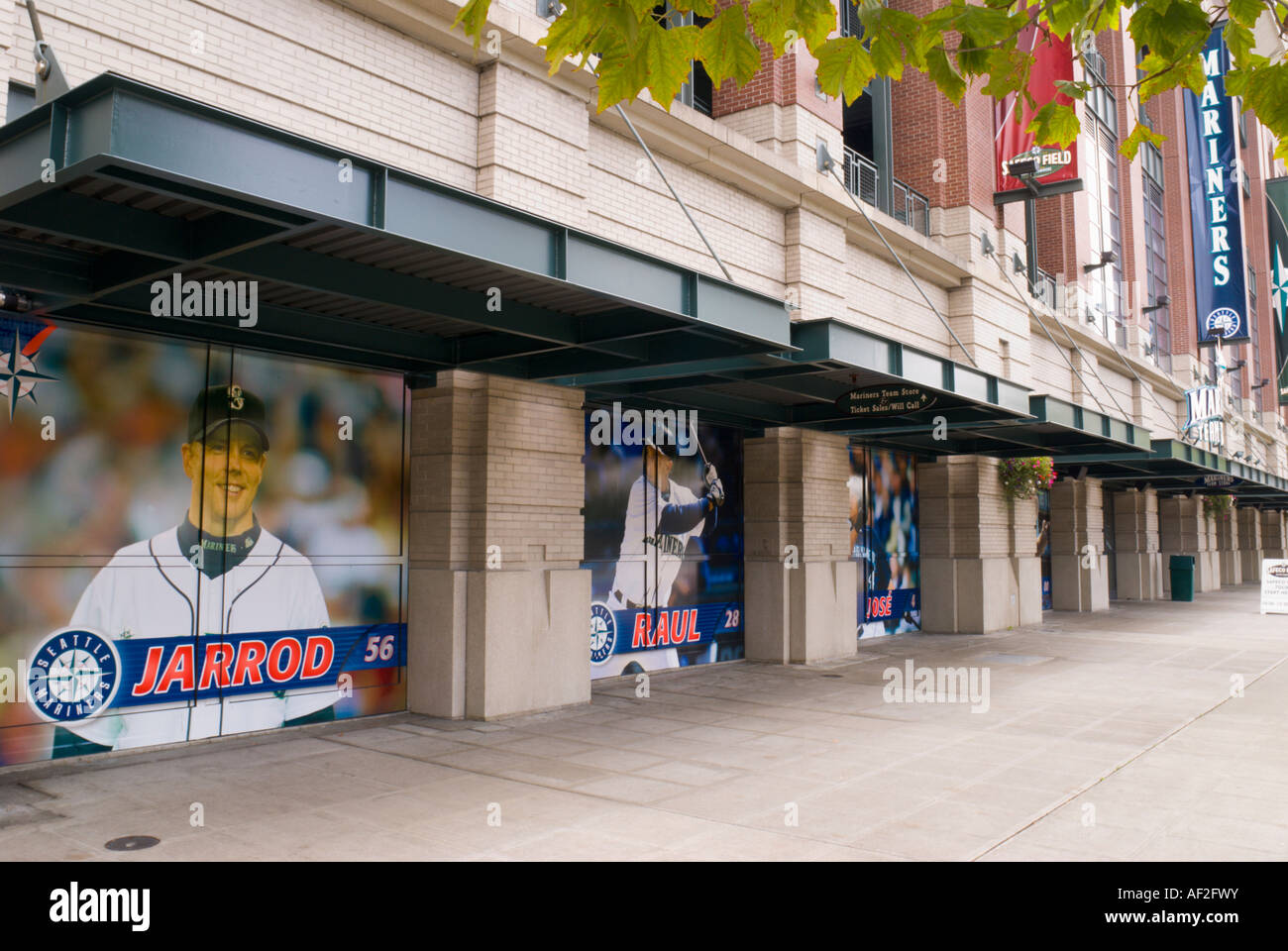 Pictures of players at the Mariners Team Store Safeco Field Seattle  Washington Stock Photo - Alamy