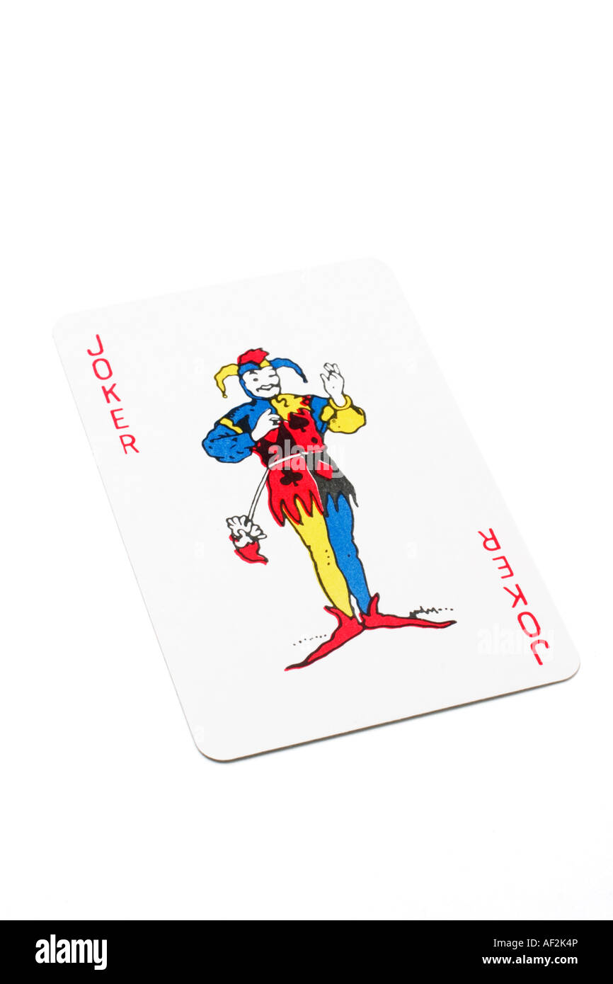 Joker card hi-res stock photography and images - Alamy