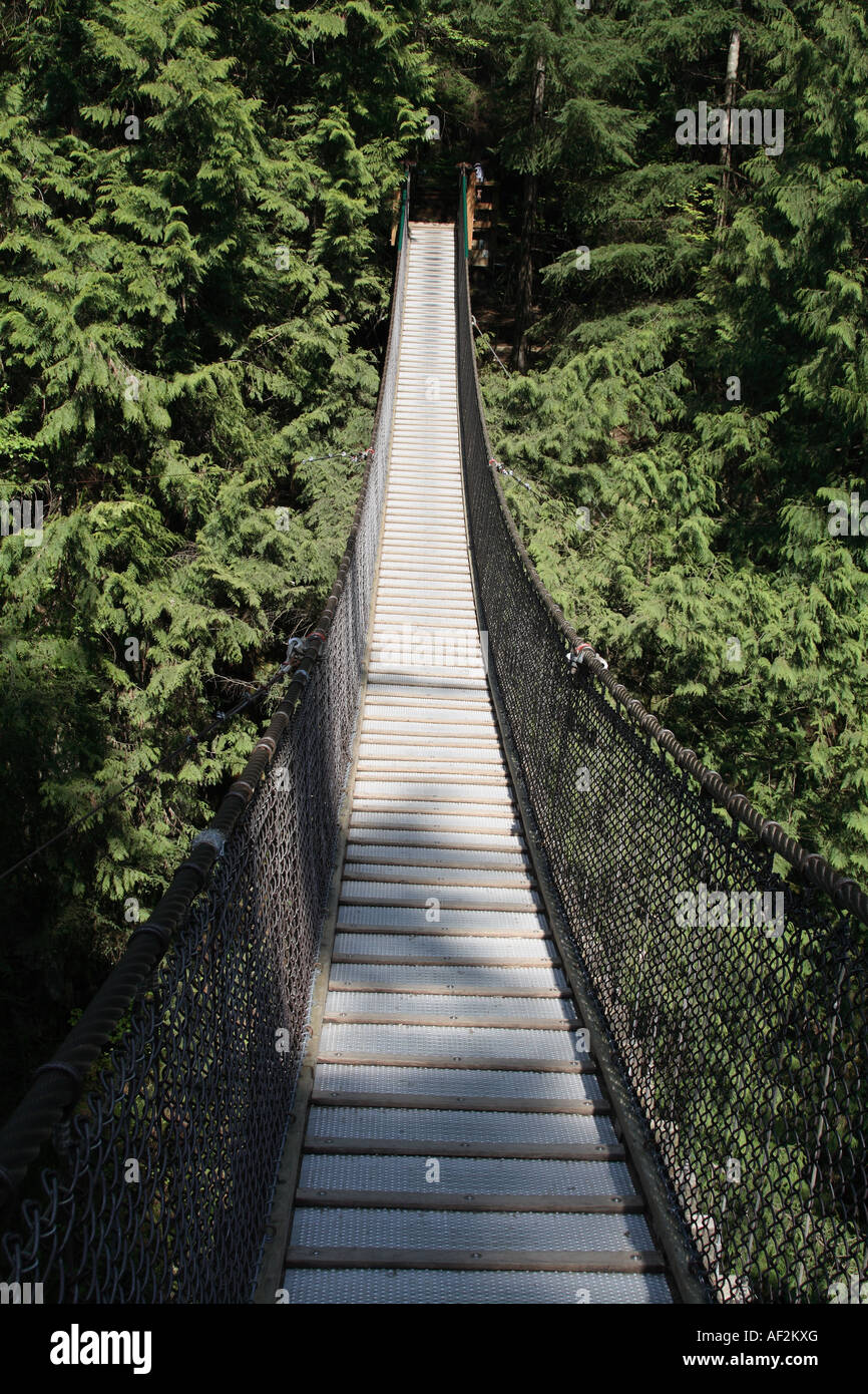 Lynn Canyon Suspension Bridge, Vancouver, British Columbia, Canada
