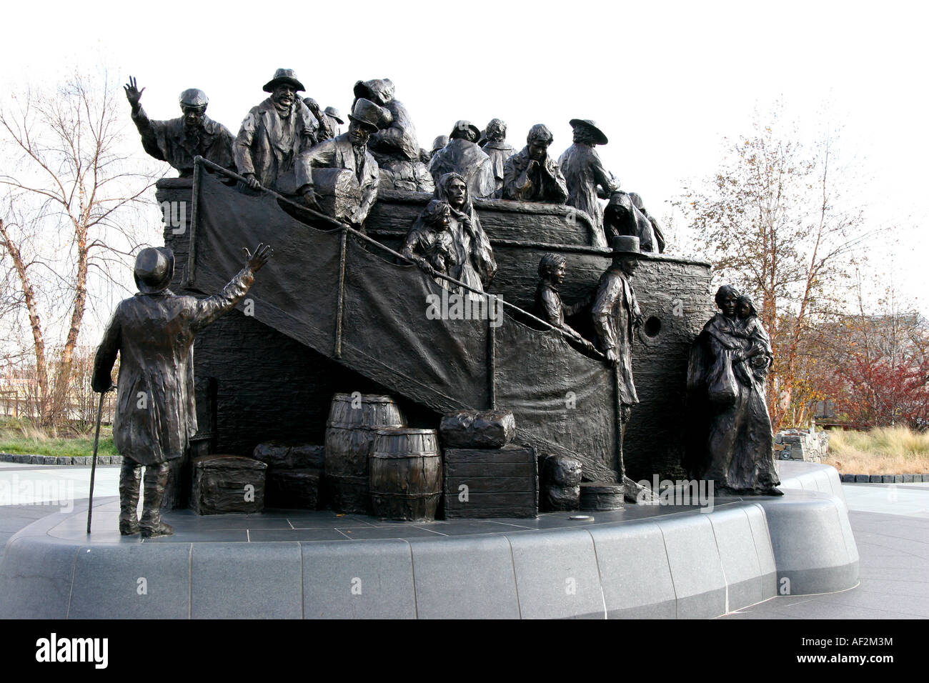 Irish Memorial National Monument at Philadelphia Stock Photo Alamy