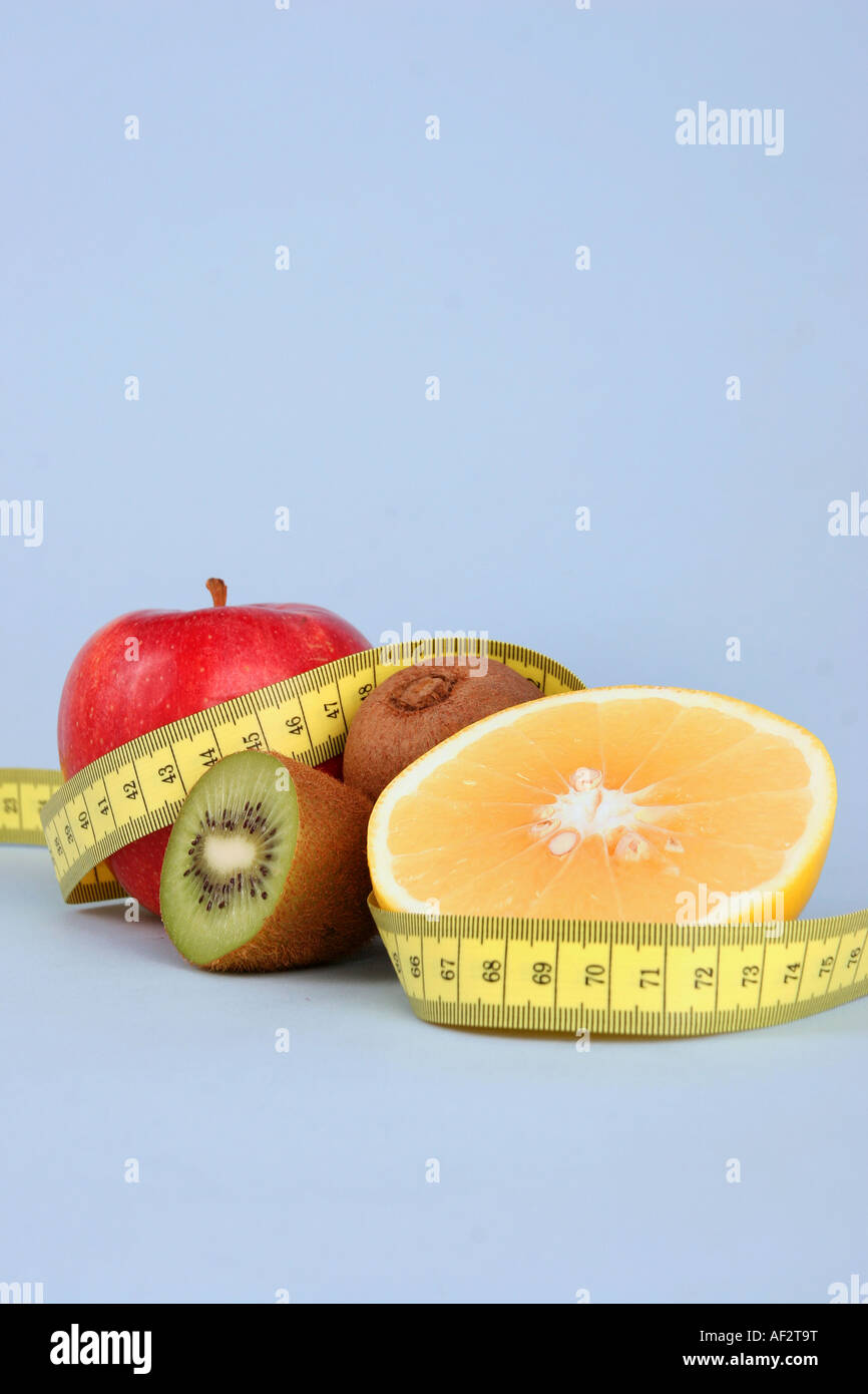 fruit diet Stock Photo