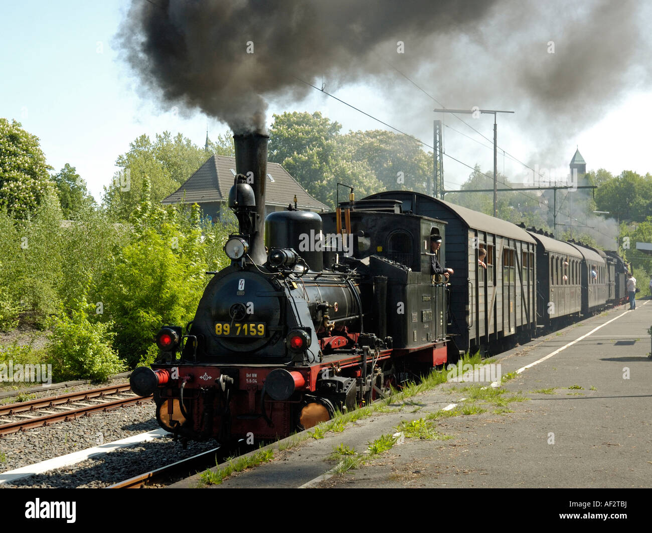 Steam train germany 2010 prussian hires stock photography and images