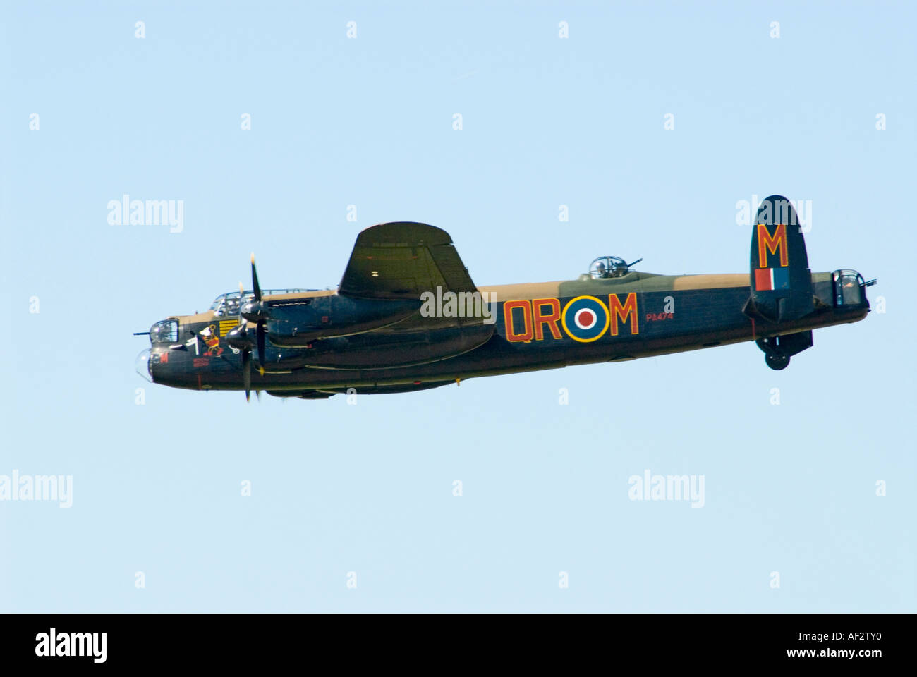 Avro Lancaster bomber Stock Photo