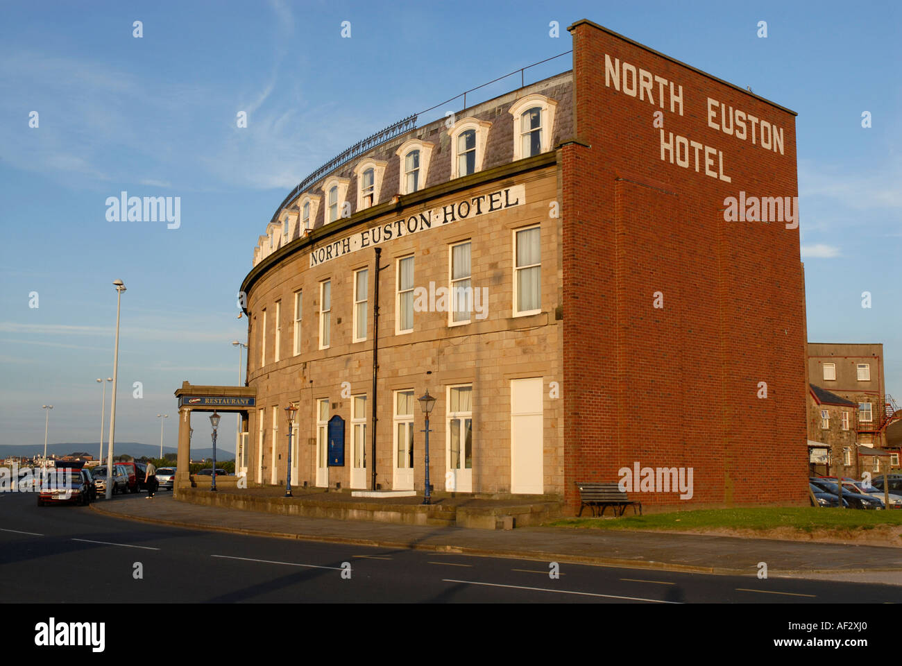 North Euston Hotel, Fleetwood Stock Photo Alamy