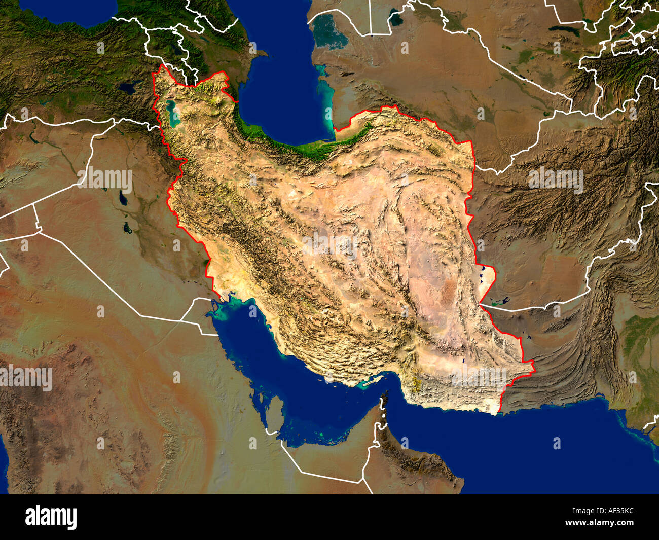 Borders of iran hi-res stock photography and images - Alamy