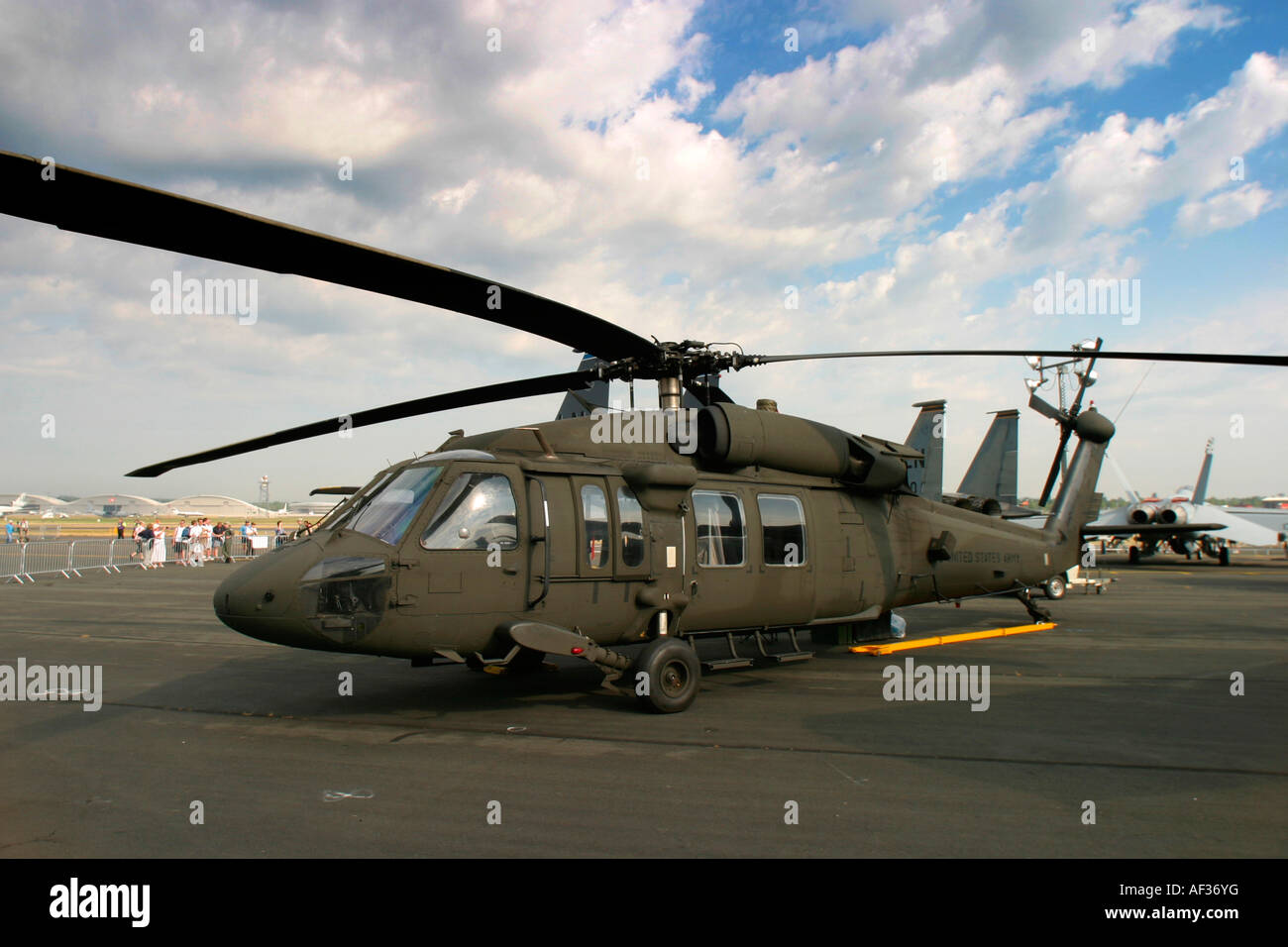 USA Army Sikorsky UH-60A Black Hawk (S-70A) Stock Photo